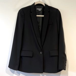 Vince Drapey Black Blazer, 4 Small, New